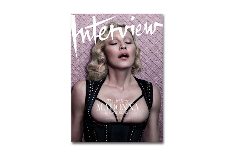 Madonna 擔綱《Interview》特刊「The Art Issue」封面人物