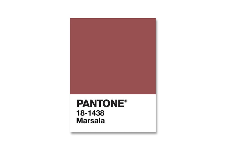 Pantone 公佈 2015「年度流行色」- Marsala 瑪薩拉酒紅