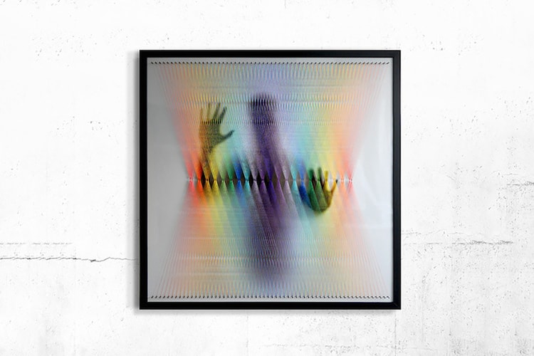 San Pierre 利用織線打造最新藝術作品