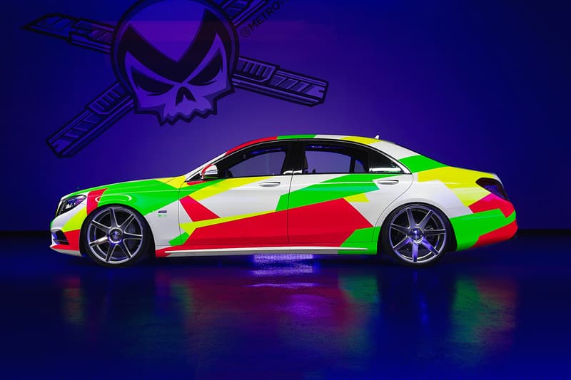 Vossen Wheels 與 MetroWrapz 聯手打造 Mercedes Benz S550「Product Placement」別注車款  @ Art Basel Miami
