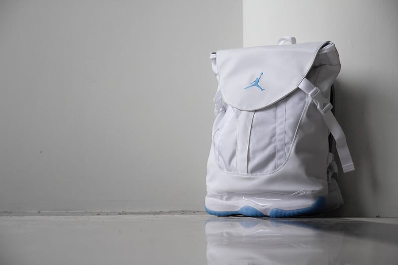 細覽 Air Jordan 11 Retro「Legend Blue」背包