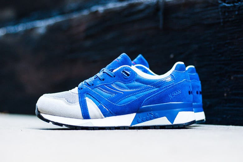 Diadora N9000 NYL Blue/Grey 配色