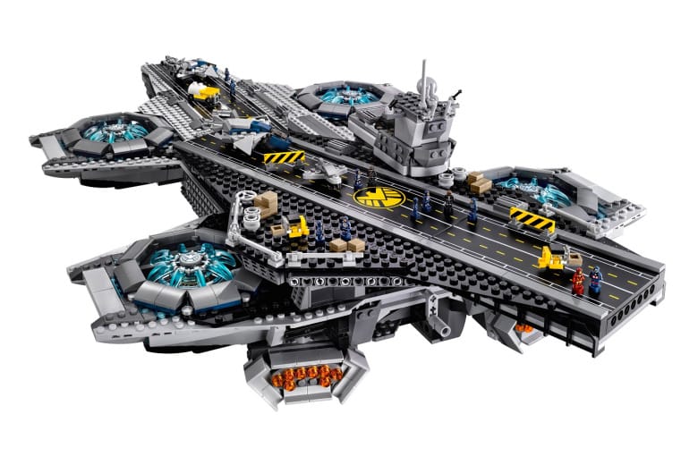 LEGO S.H.I.E.L.D. Helicarrier 積木套裝預覽