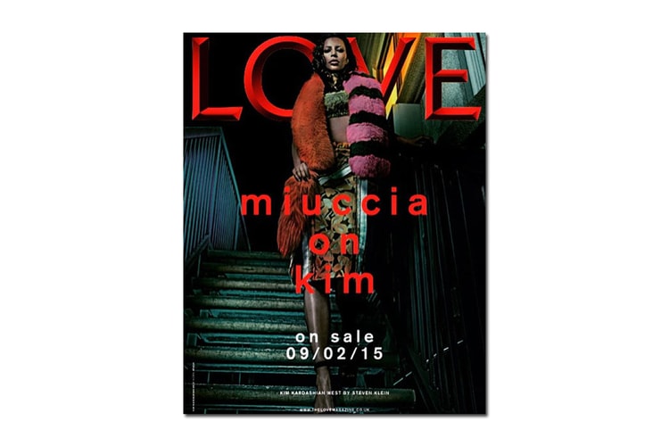 Kim Kardashian 擔綱《LOVE Magazine》最新一期封面人物