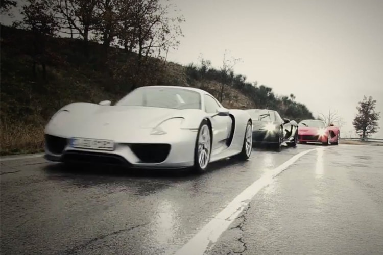 LaFerrari vs. Porsche 918 vs. McLaren P1 三車比拼