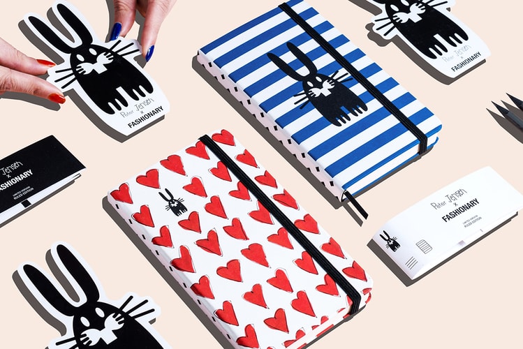 Peter Jensen x Fashionary 聯名筆記本系列