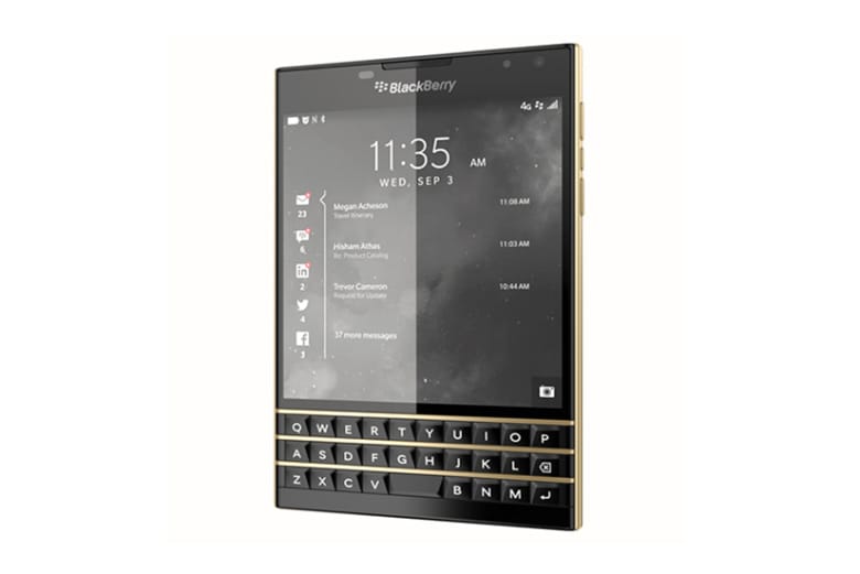 Blackberry Passport 黑金限量版