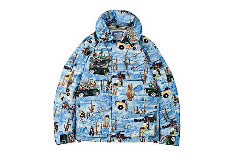 visvim 2015 春季 P.F.D. JKT 3L GORE-TEX KAPA 印花夾克