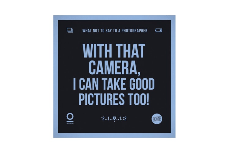Luca Masini 最新插畫系列《What NOT to Say to a Photographer》