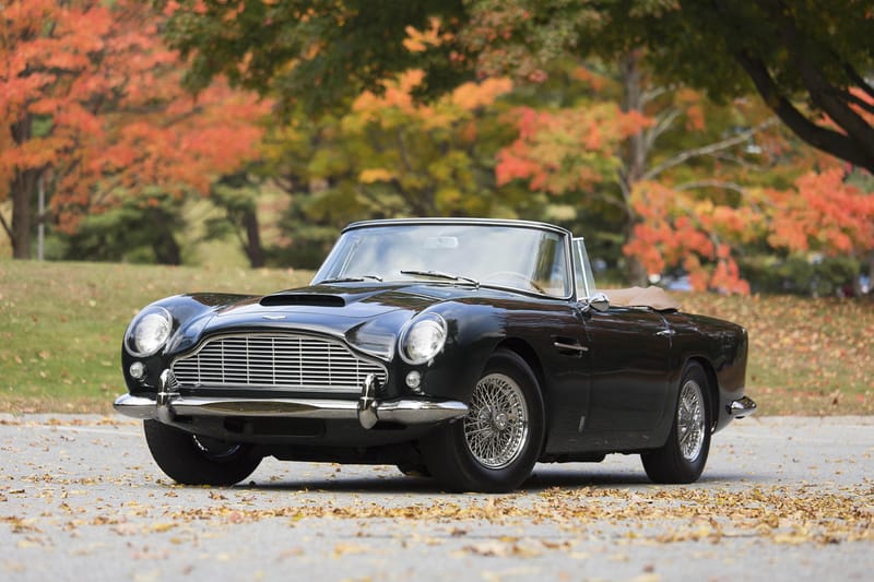 1965 年式樣 Aston Martin DB5 古董敞篷跑車拍得 $214 萬美元高價