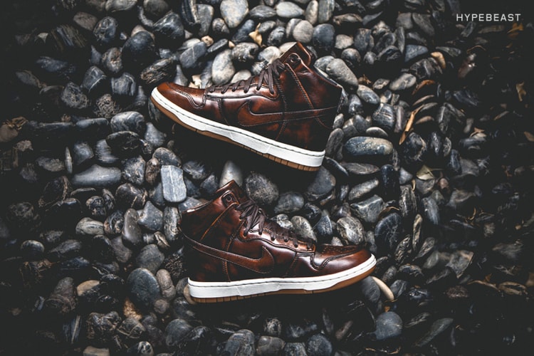 近賞 Nike Dunk Lux High SP 全新配色設計「Burnished Leather」