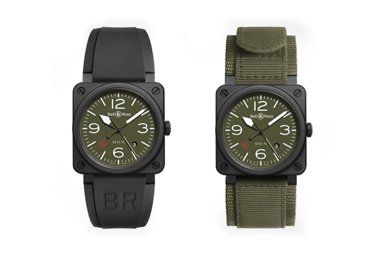 Bell & Ross BR03 軍事風格腕錶