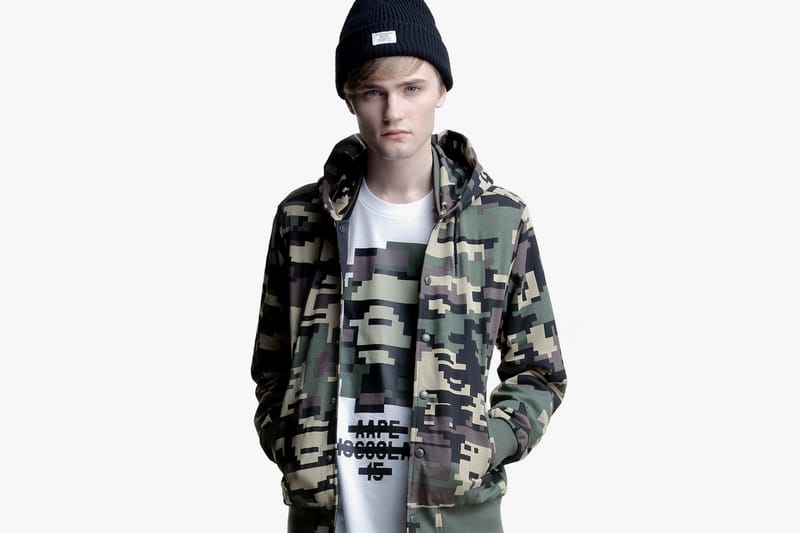 :CHOCOOLATE x AAPE by A Bathing Ape 2015 春季造型搭配 Lookbook