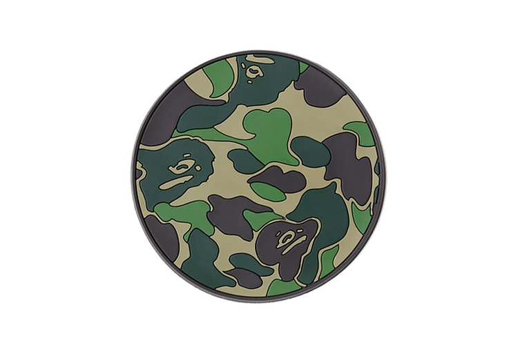 BAPE「ABC CAMO」橡膠杯墊套組
