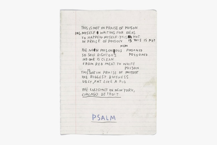 「Basquiat: The Unknown Notebooks」展覽 @ Brooklyn Museum