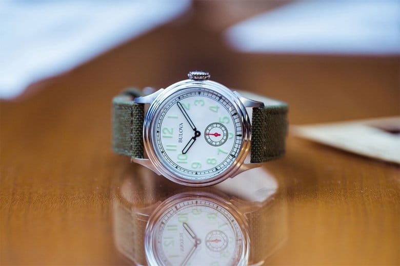 Bulova x J.Crew 2015 「Air Warden」聯名腕錶