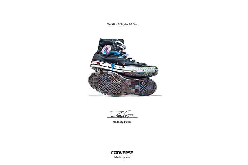 藝術家 Futura  將為 Converse 香港「Made by you」展覽打造獨特藝術作品