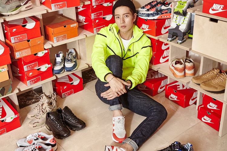 朴海鎮分享對於鞋子的熱愛並公開驚人的 Nike Air Max 個人收藏!