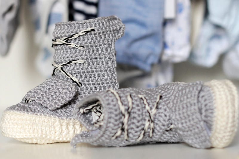 #hypebeastkids: PICASSObabe 打造編織版 Yeezy 750 Boost 嬰兒鞋