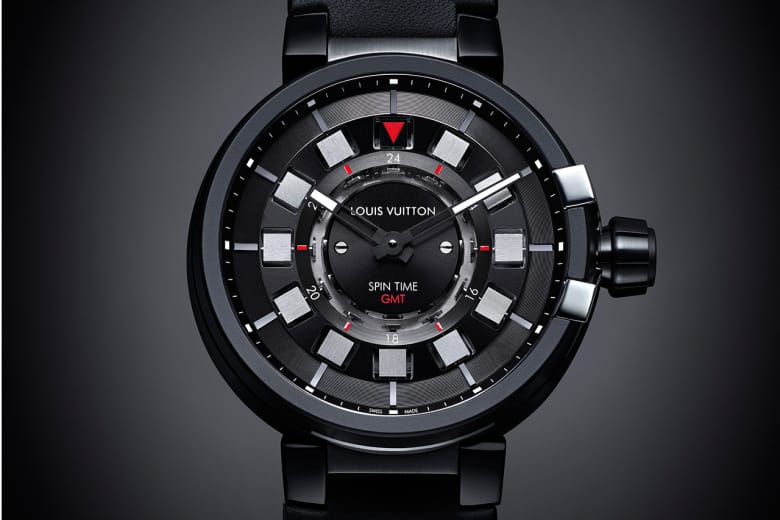 Louis Vuitton Tambour éVolution 黑色腕錶