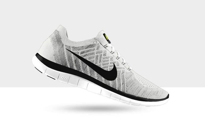 全新 Nike Free Flyknit 4.0 iD 個人設計訂製服務提供彩色編織配色選項