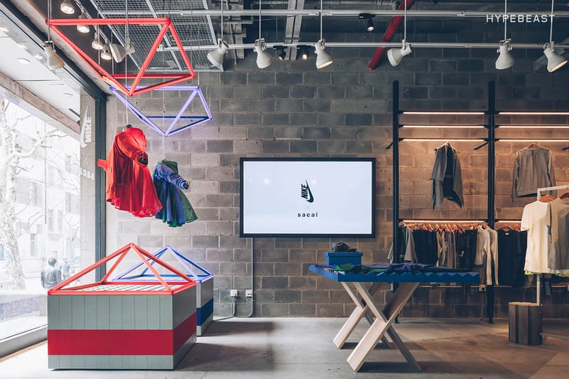 NikeLab X158 打造 sacai x Nike 2015 春夏聯名系列概念空間