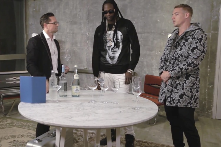 2 Chainz 與 Diplo Drink 在 GQ 系列短片中品嘗價值 10 萬美元的「礦泉水」