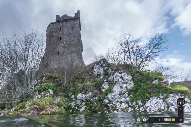 通過 Google Street View 探索尼斯湖