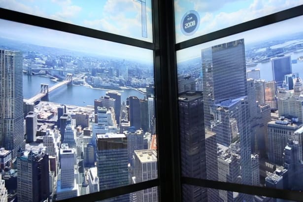 跟隨世界貿易中心電梯回顧紐約天際線發展變化