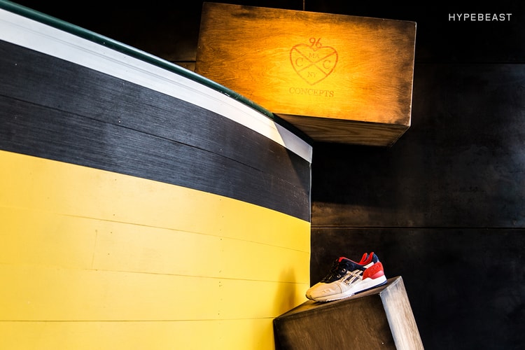 Concepts x ASICS Tiger Gel Lyte III「Boston Tea Party」聯名鞋履紐約發佈會現場回顧