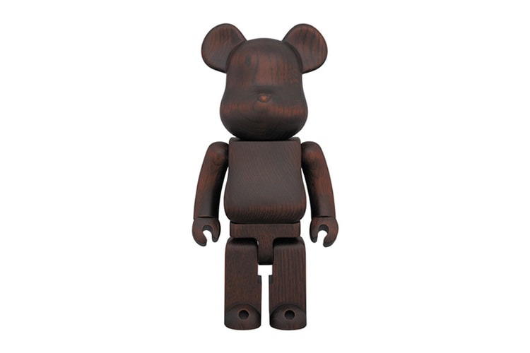 karimoku x Medicom Toy Bearbrick Rosewood Paint 400% 聯名玩偶
