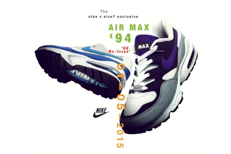 Nike Air Max 94 OG size? 獨佔限定鞋款