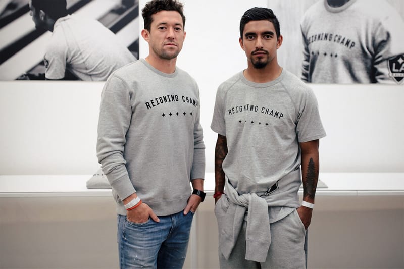 LA Galaxy x Reigning Champ 「MLS 冠軍」別注系列發佈會