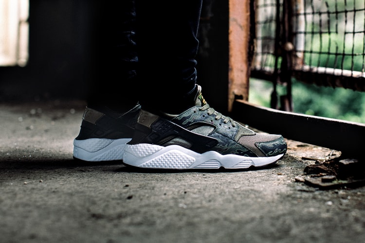 SBTG for HYPEBEAST 獨家限定版 Nike Air Huarache「AWOL Camo」配色 Part 1