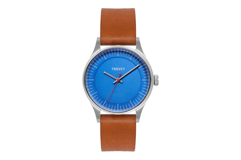 TSOVET JPT-C036 Matte Blue 腕錶