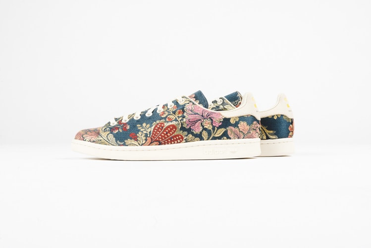 近賞 Pharrell Williams x adidas Consortium Stan Smith Jacquard Pack「Pearl Blue」別注鞋履