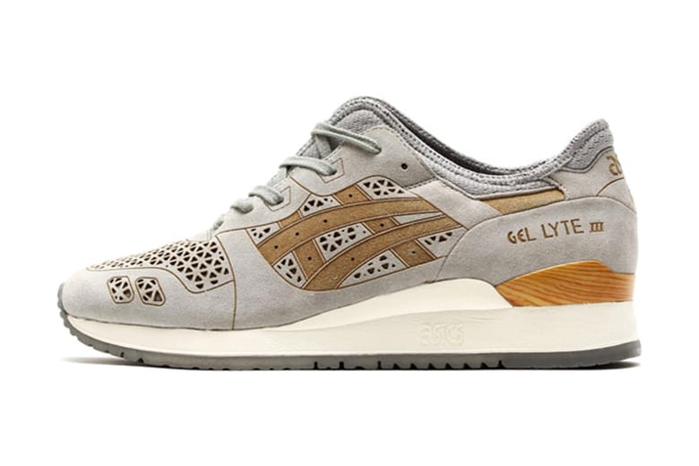ASICS GEL-Lyte III「Laser Cut」Light Grey 配色