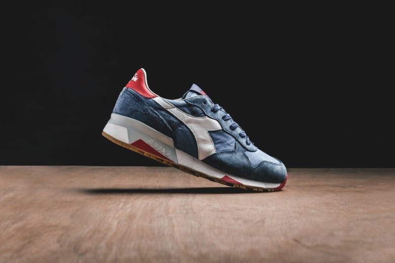 Diadora Heritage Trident 90 全新配色設計「Blue Shadow」
