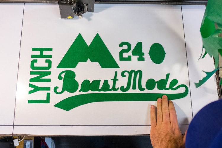Marshawn Lynch x Ebbets Field Flannels「BEASTMODE」聯名球衫
