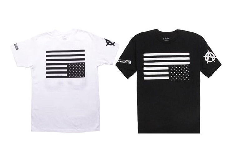 PacSun x A$AP Rocky「倒置國旗」聯名 T-Shirt 遭抵制