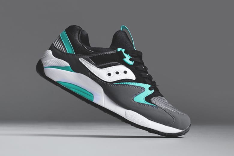 Saucony Grid 9000 全新配色設計「Reversed Mint」