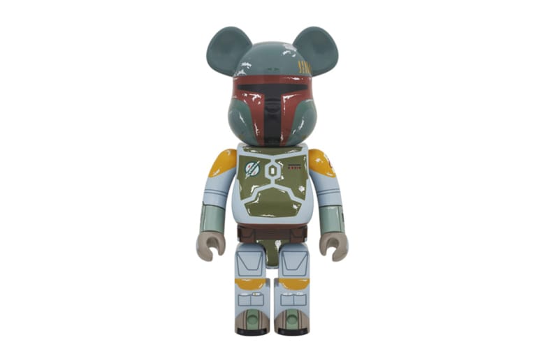 Star Wars x Medicom Toy 1000% Boba Fett Bearbrick 玩偶