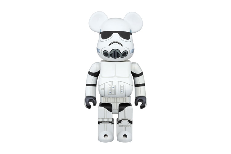 Star Wars x Medicom Toy 400% & 100% Stormtrooper「Chrome」Bearbrick 玩偶