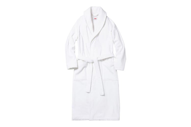 Supreme x Frette Terry Bathrobe 聯名浴袍
