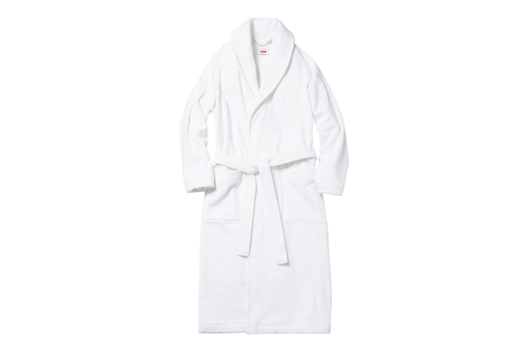 Supreme x Frette Terry Bathrobe 聯名浴袍