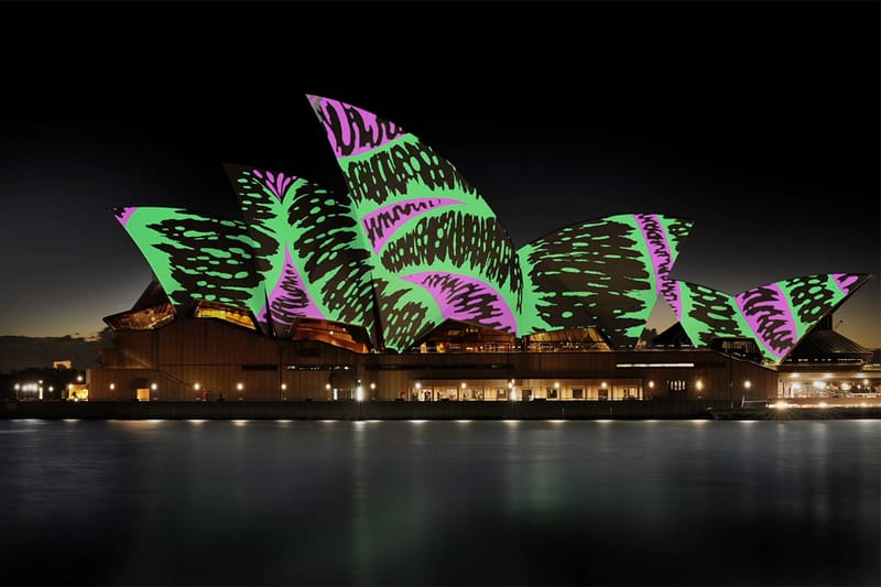 悉尼歌劇院於 Vivid Sydney 期間上演「光影壁畫秀」