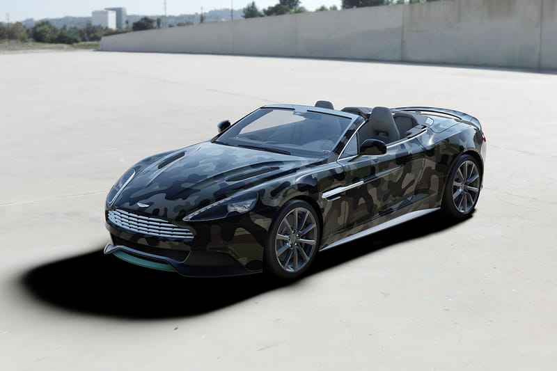 Valentino 為 Cash & Rocket 定製特別版 Aston Martin Vanquish 跑車