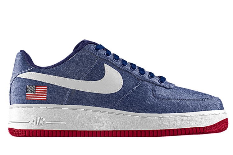 NIKEiD 為 Nike Air Force 1 開放刺繡國旗選項