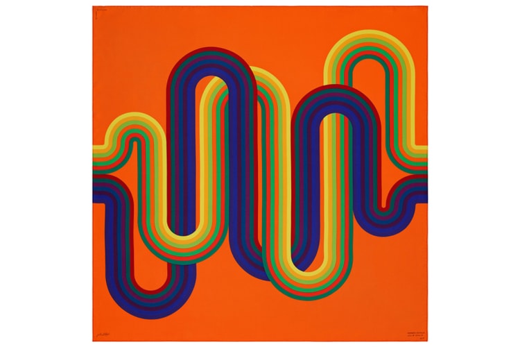 Julio Le Parc for Hermès Éditeur 限量絲巾系列