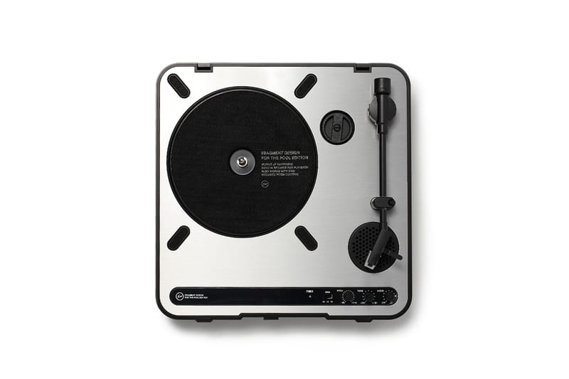 fragment Design x ION AUDIO 便攜式黑膠唱機